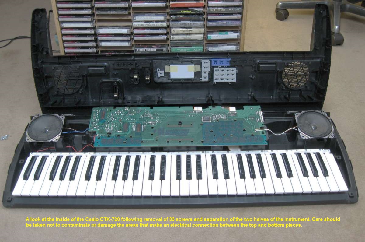 Casio keyboard hotsell ctk 720